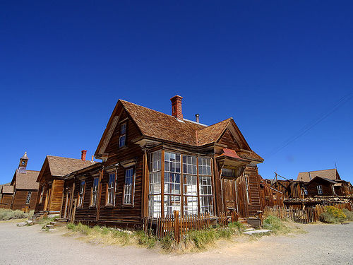 http://commons.wikimedia.org/wiki/File:Bodie_ghost_town.jpg