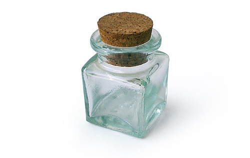 cork in bottle