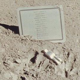 http://commons.wikimedia.org/wiki/File:Fallen_Astronaut.jpg