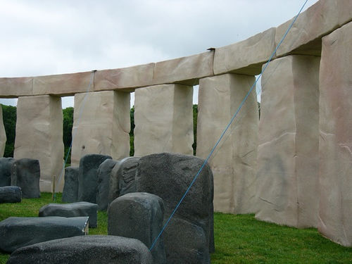 http://en.wikipedia.org/wiki/Image:Foamhenge-wiltshire.jpg