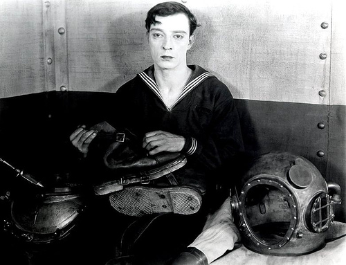 http://commons.wikimedia.org/wiki/Image:Buster_Keaton_in_The_Navigator.jpg