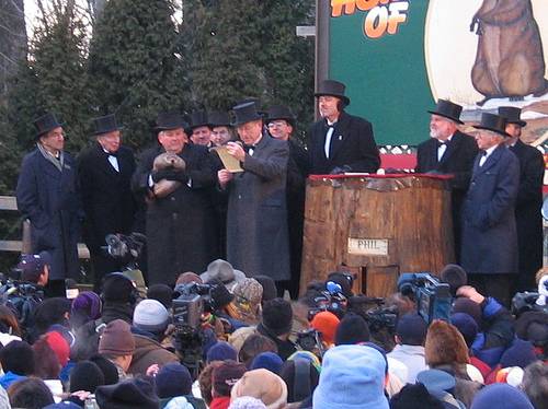 http://commons.wikimedia.org/wiki/Image:Groundhogday2005.jpg