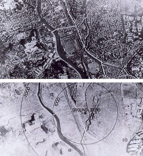 http://commons.wikimedia.org/wiki/Image:Nagasaki_1945_-_Before_and_after_%28adjusted%29.jpg