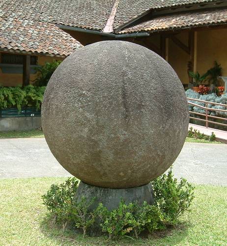 http://commons.wikimedia.org/wiki/Image:Stone_sphere.jpg