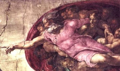 http://commons.wikimedia.org/wiki/Image:Creation_of_Adam.jpg