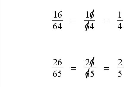 reducing fractions