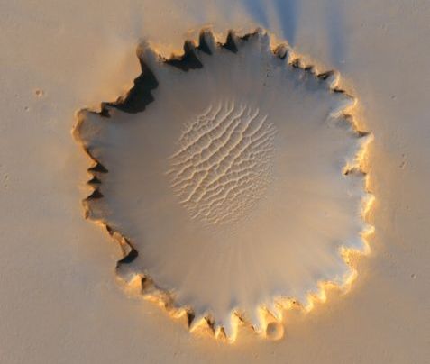 http://commons.wikimedia.org/wiki/File:Victoria_crater_from_HiRise.jpg