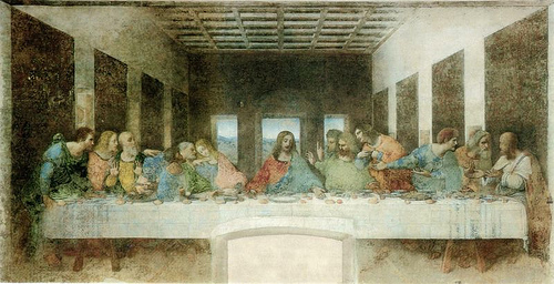 http://commons.wikimedia.org/wiki/File:Leonardo_da_Vinci_(1452-1519)_-_The_Last_Supper_(1495-1498).jpg