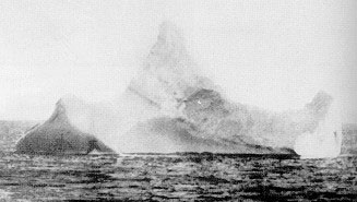 http://commons.wikimedia.org/wiki/File:Titanic_iceberg.jpg