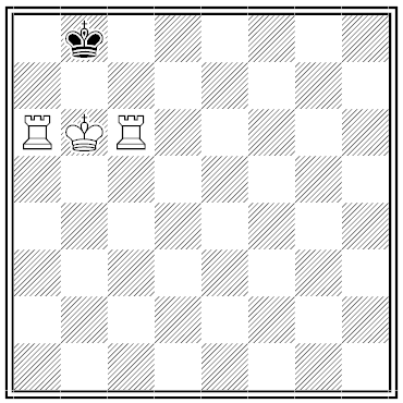 three step dudeney chess problem