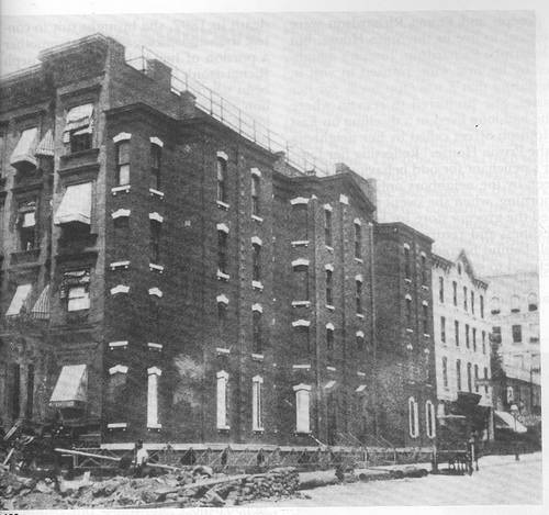 http://en.wikipedia.org/wiki/Image:Spite_house_NY_1895.jpg