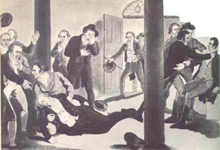 http://commons.wikimedia.org/wiki/File:Assassination_of_Spencer_Perceval.jpg