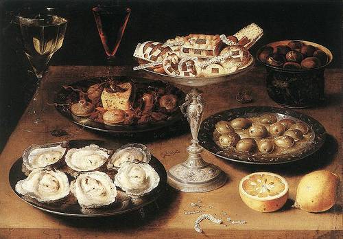 http://commons.wikimedia.org/wiki/Image:Osias_Beert_-_Oysters_1610_.jpg