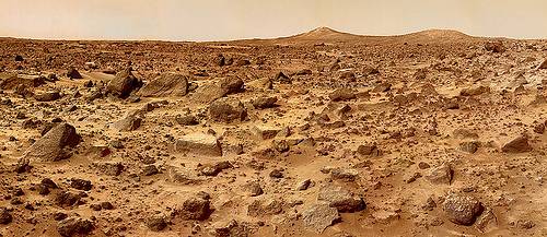 http://commons.wikimedia.org/wiki/File:Mars_Twin_Peaks_(1024px).jpg