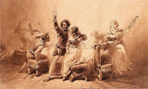 http://commons.wikimedia.org/wiki/File:Drinking-_song_-_Zichy,_Mih%C3%A1ly_-_1874.jpg
