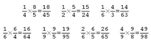 fraction products