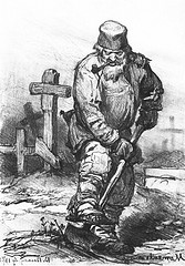 http://commons.wikimedia.org/wiki/File:Vasnetsov_Grave_digger.JPG