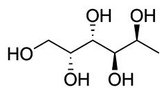 http://commons.wikimedia.org/wiki/File:L-Fucitol_chemical_structure.png