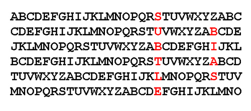 subtle-bias letter shift