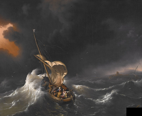 http://commons.wikimedia.org/wiki/File:Backhuysen,_Ludolf_-_Christ_in_the_Storm_on_the_Sea_of_Galilee_-_1695.jpg