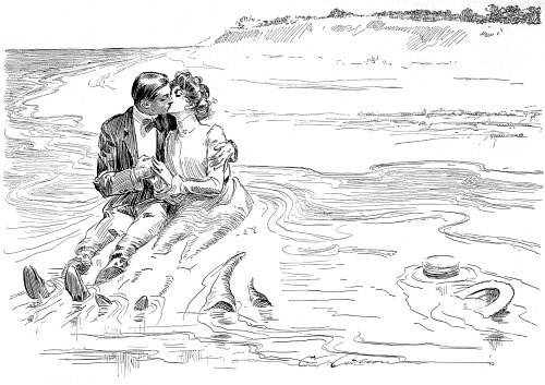 http://commons.wikimedia.org/wiki/File:Charles_Dana_Gibson_Turning_Tide_1900.jpg