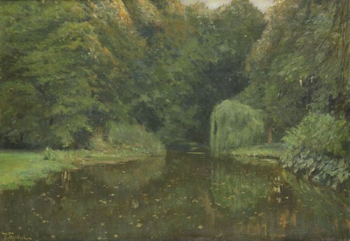 http://commons.wikimedia.org/wiki/File:Skarbina_Parkweiher_Partie_im_Tiergarten.jpg