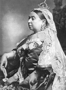 http://commons.wikimedia.org/wiki/File:Queen_Victoria_1887.jpg