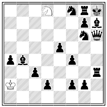 kipping outmanned chess problem solution