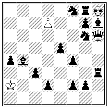 kipping outmanned chess problem