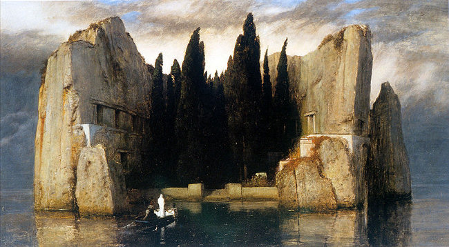 http://commons.wikimedia.org/wiki/Image:Arnold_Boecklin_-_Island_of_the_Dead%2C_Third_Version.JPG