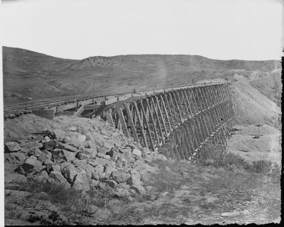 http://commons.wikimedia.org/wiki/File:Trestle_work,_Echo_Canyon,_450_feet_long_and_75_feet_high._Summit_County,_Utah._-_NARA_-_516630.jpg