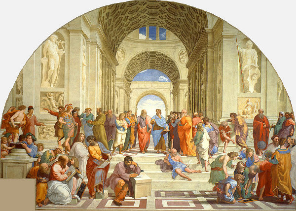 http://commons.wikimedia.org/wiki/File:La_scuola_di_Atene.jpg