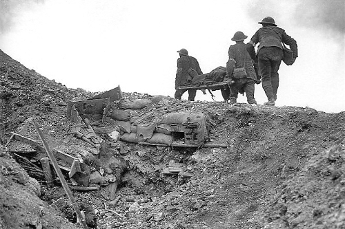 http://commons.wikimedia.org/wiki/File:Stretcher_bearers_Battle_of_Thiepval_Ridge_September_1916.jpg