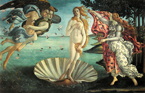 http://commons.wikimedia.org/wiki/File:La_nascita_di_Venere_(Botticelli).jpg