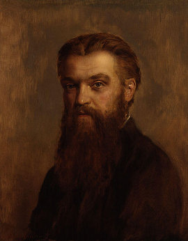 http://commons.wikimedia.org/wiki/File:William_Kingdon_Clifford_by_John_Collier.jpg