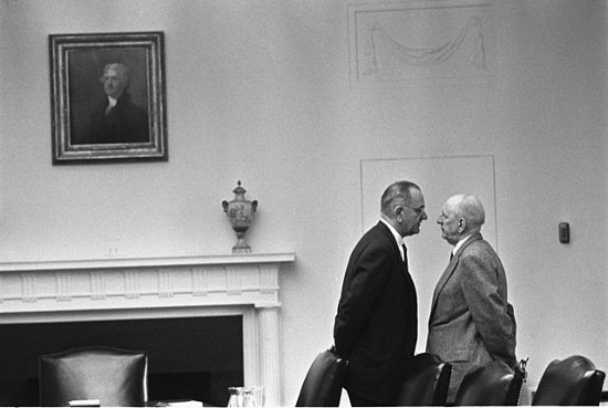 http://commons.wikimedia.org/wiki/File:Lyndon_Johnson_and_Richard_Russell.jpg