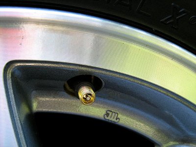 http://commons.wikimedia.org/wiki/File:Tire_valve_stem-cap_off.jpg