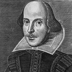 http://commons.wikimedia.org/wiki/File:Shakespeare_Droeshout_1623.jpg