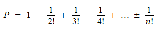 montmort theorem