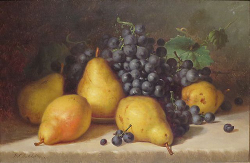 http://commons.wikimedia.org/wiki/File:Frederick_Stone_Batcheller_-_%27Grapes_and_Pears%27,_1877,_High_Museum.JPG