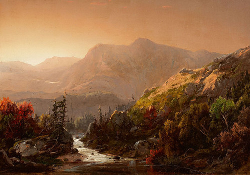 http://commons.wikimedia.org/wiki/File:Autumn_Landscape-William_Louis_Sonntag.jpg