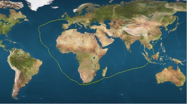 http://commons.wikimedia.org/wiki/File:Ariel_1866_track_recropped.png