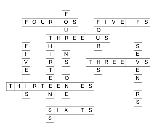 sallows crossword solution