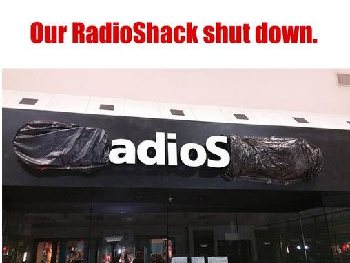 radio shack adios