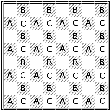 proizvolov chess puzzle - solution