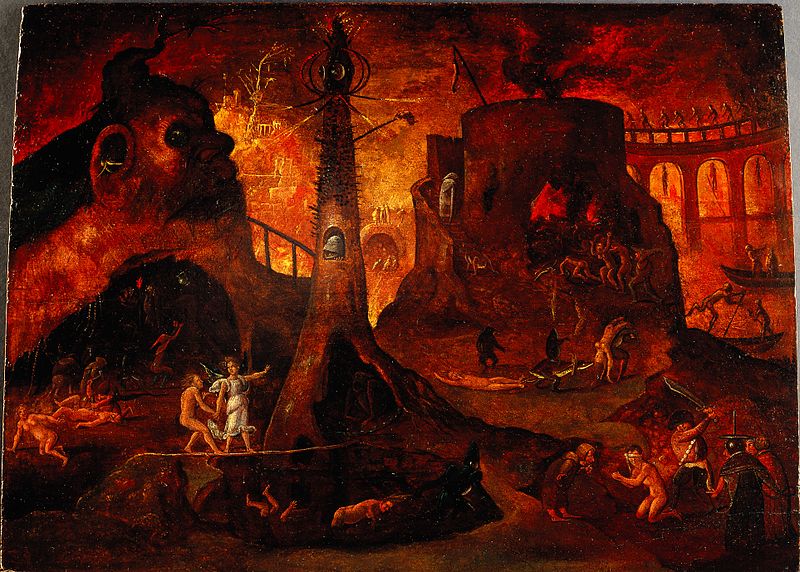 https://commons.wikimedia.org/wiki/File:An_angel_leading_a_soul_into_hell._Oil_painting_by_a_followe_Wellcome_L0030887.jpg