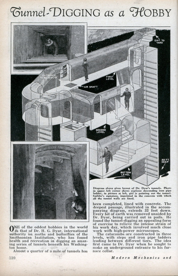 http://blog.modernmechanix.com/tunnel-digging-as-a-hobby/