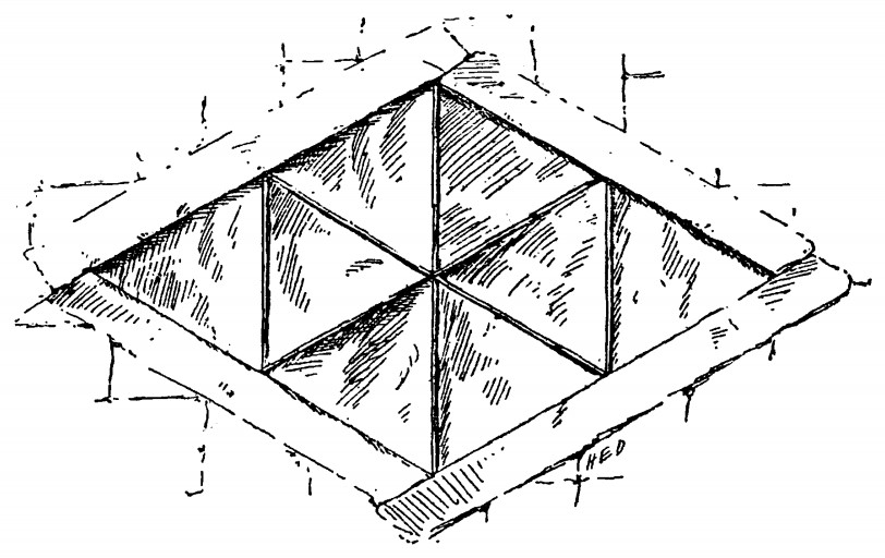 dudeney donjon keep window puzzle - solution