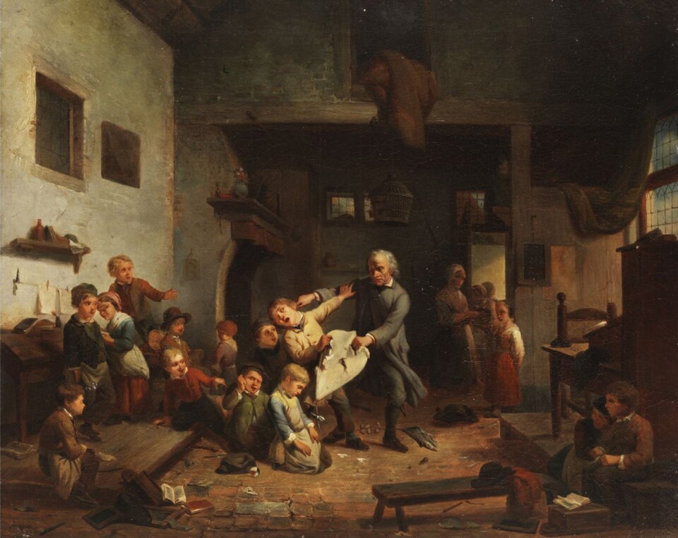 https://commons.wikimedia.org/wiki/File:Der_strenge_Dorflehrer.jpg