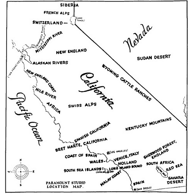 paramount shooting locations 1927